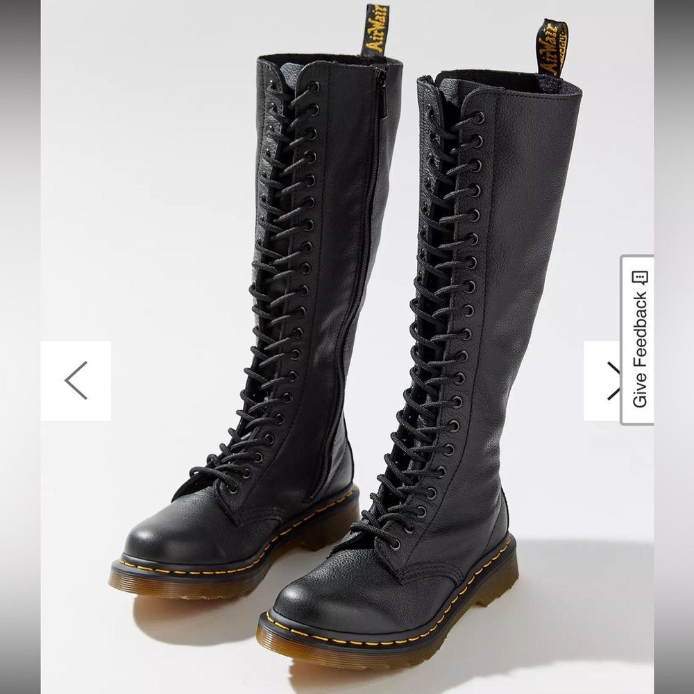 Dr. Martens 1B60 Virginia Leather Knee-High Boot